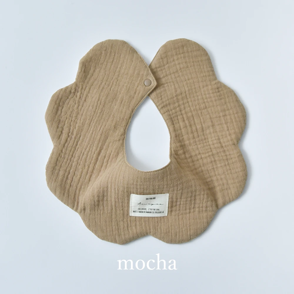 送料無料 ベビースタイ スタイ 防水 360 ガーゼ 4層ガーゼ 女の子 男の子 赤ちゃん 子供 よだれかけ よだれカバー お食事スタイ ビブ かわいい コットン 綿100％ 保育園 パールズ Pearls