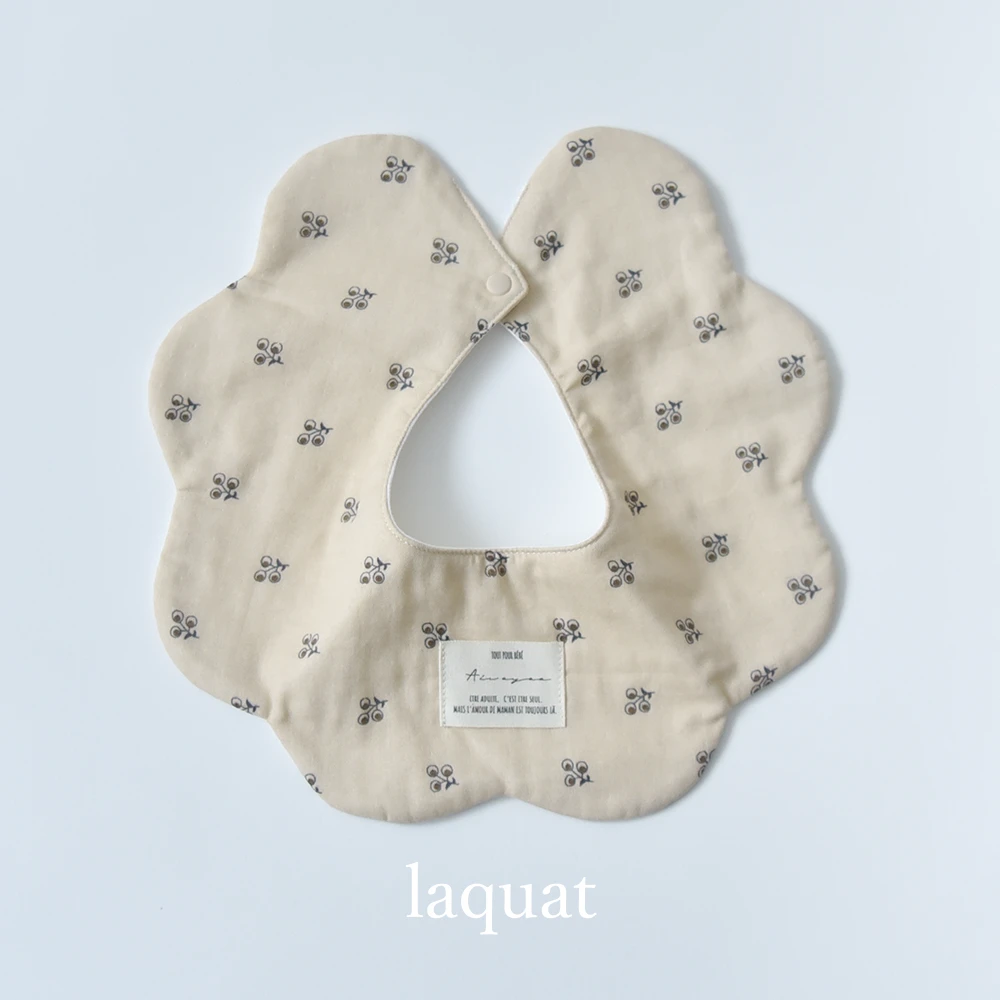 送料無料 ベビースタイ スタイ 防水 360 ガーゼ 4層ガーゼ 女の子 男の子 赤ちゃん 子供 よだれかけ よだれカバー お食事スタイ ビブ かわいい コットン 綿100％ 保育園 パールズ Pearls