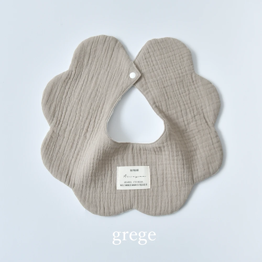 送料無料 ベビースタイ スタイ 防水 360 ガーゼ 4層ガーゼ 女の子 男の子 赤ちゃん 子供 よだれかけ よだれカバー お食事スタイ ビブ かわいい コットン 綿100％ 保育園 パールズ Pearls