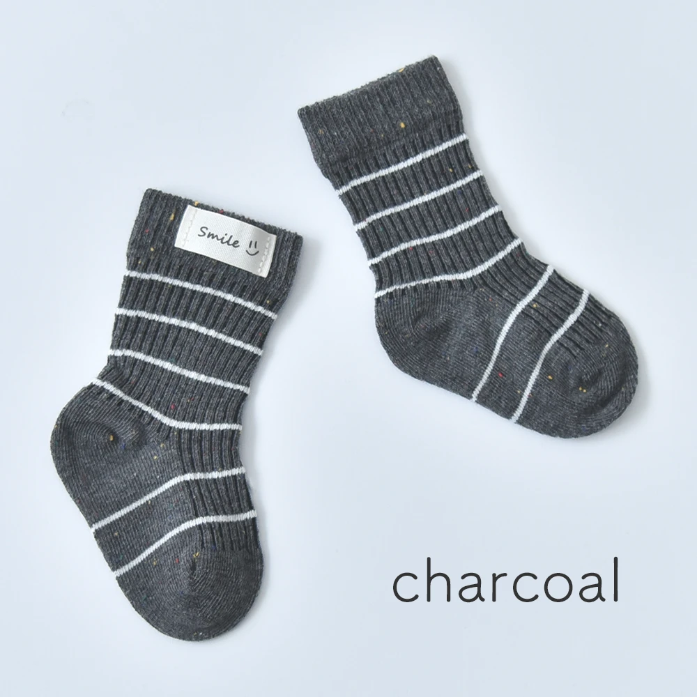 ベビー キッズ ソックス 靴下 くつ下 ミックスヤーン ボーダー リブ 女の子 男の子 赤ちゃん 子ども ベビーソックス ベビー靴下 キッズ靴下 ポップ カジュアル おしゃれ オシャレ 可愛い ギフト 出産祝い 保育園 幼稚園 0ヶ月~2歳 Pearls パールズ