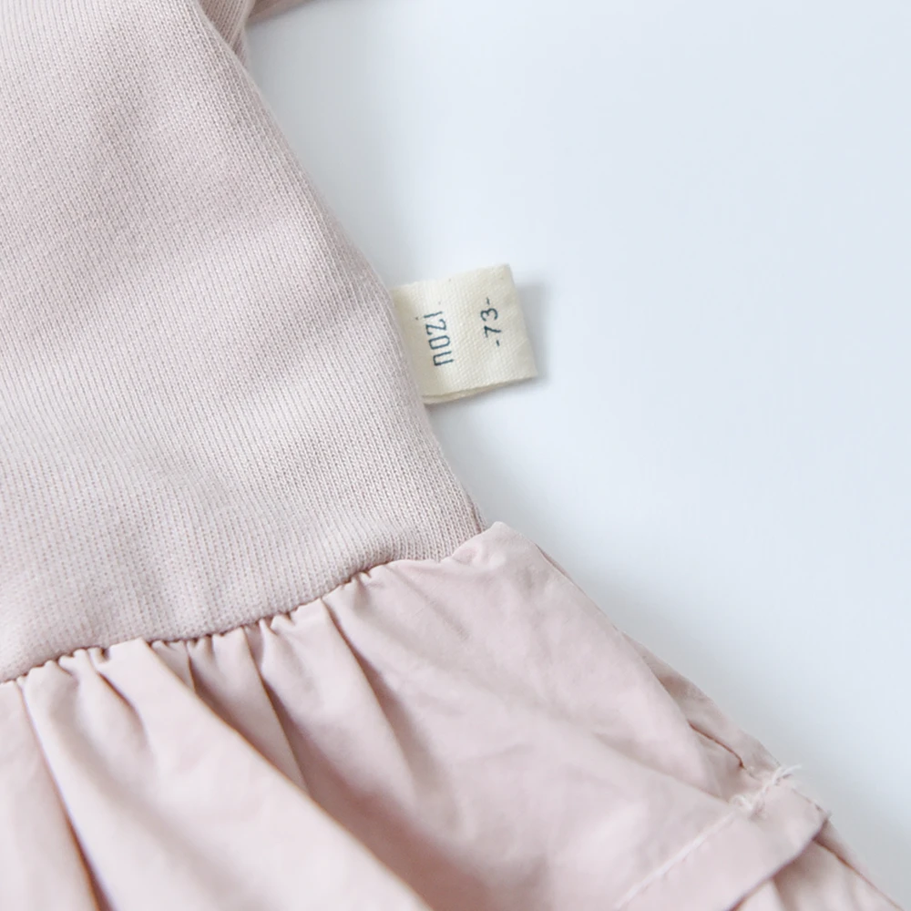 ベビー キッズ トップス プルオーバー ベビー服 キッズ服 子供服 長袖 裾フリル ガーリー 春秋冬 服 赤ちゃん 女の子 春 秋 冬 オシャレ おしゃれ かわいい 可愛い 73 80 90 100 Pearls パールズ