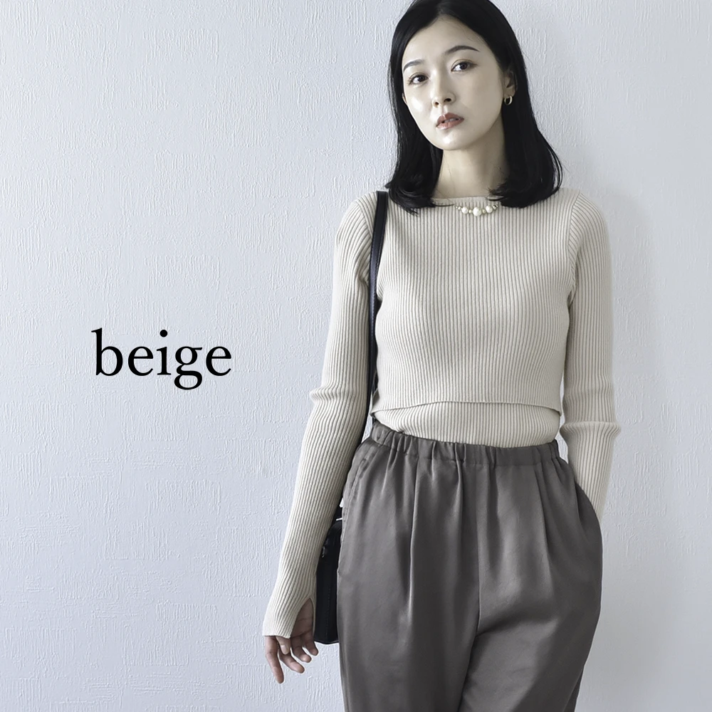 授乳服 マタニティ ボートネック トップス 冬 ニット リブ 暖かい 授乳口 マタニティウェア 授乳しやすい おしゃれ 可愛い 秋冬 妊婦服 授乳トップス ブラック ベージュ ブラウン グレー ブルー 黒 パールズ Pearls