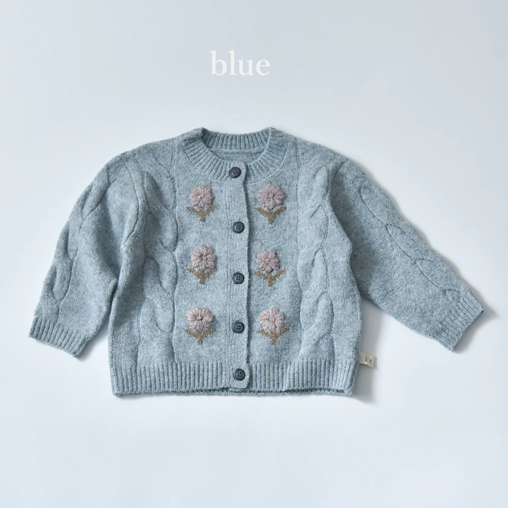 ベビー キッズ トップス ニットカーディガン 防寒 ガーリー ベビー服 キッズ服 上着 Pearls パールズ