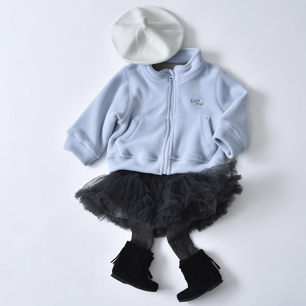 ベビー キッズ トップス ブルゾン 防寒 フリース マシュマロフリース ベビー服 キッズ服 上着 子供服 長袖 アウトウェア 秋冬 あったか 暖か ふんわり 服 赤ちゃん 秋 冬 オシャレ おしゃれ かわいい 可愛い 73 80 90 100 Pearls パールズ