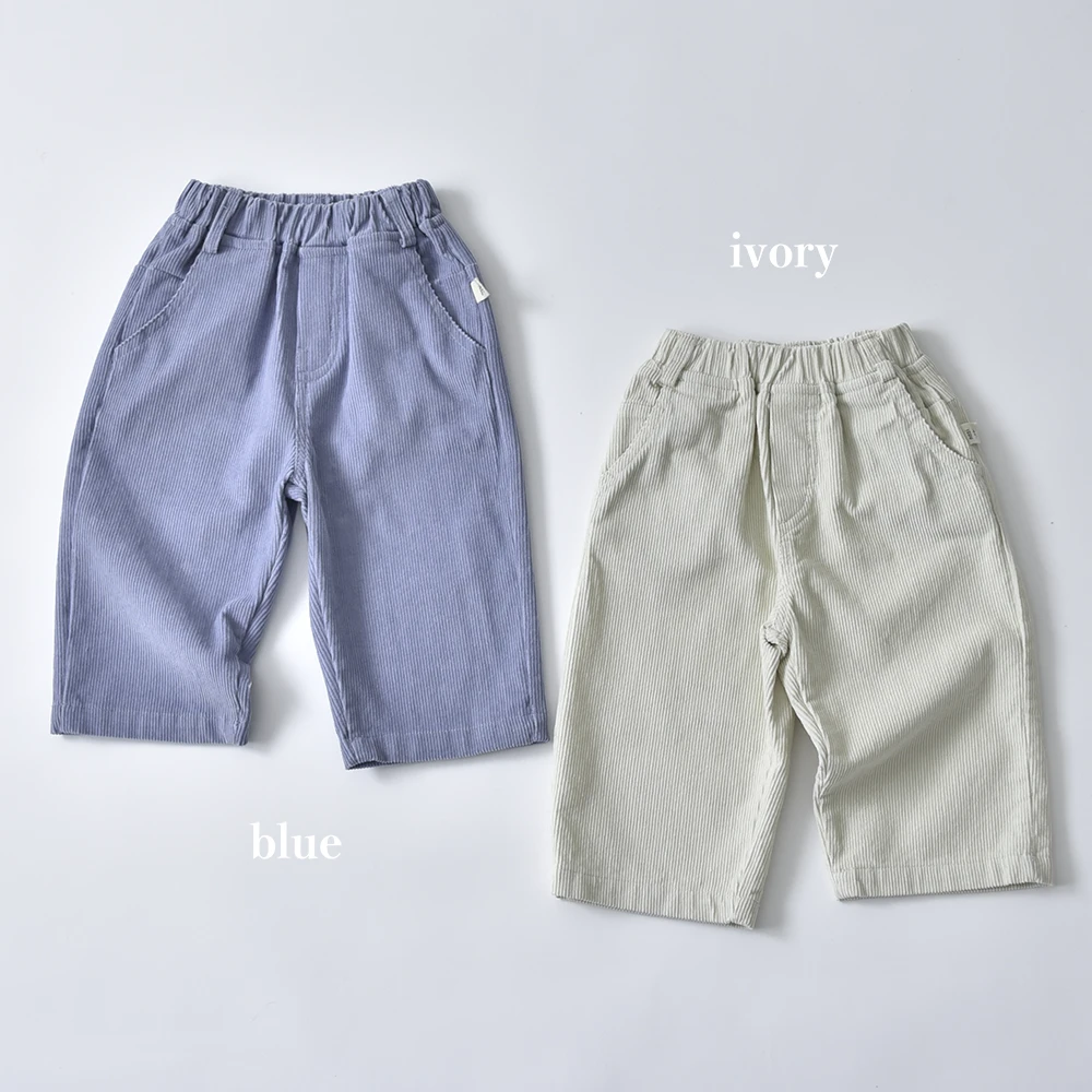 ベビー キッズ パンツ ボトム コーデュロイ バルーンワイドシルエット ベビー服 キッズ服 子供服 春夏 秋冬 服 赤ちゃん 春 夏 秋 冬 オシャレ おしゃれ かわいい 可愛い 73 80 90 100 Pearls パールズ