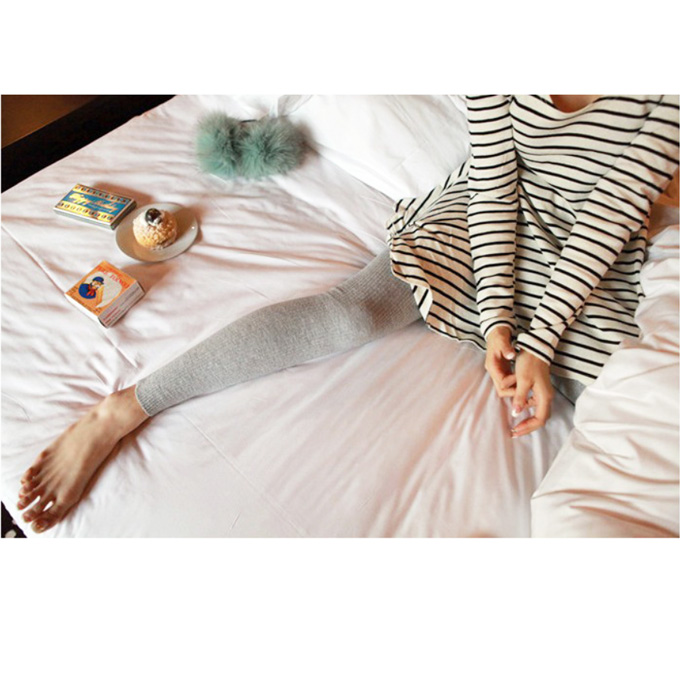 Pearls パールズ マタニティ ボトムス スパッツ リブ