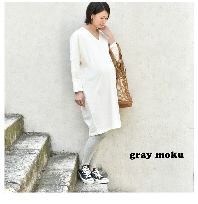 Pearls パールズ マタニティ ボトムス スパッツ リブ