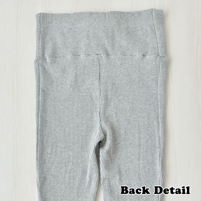 Pearls パールズ マタニティ ボトムス スパッツ リブ