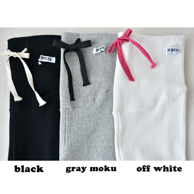 Pearls パールズ マタニティ ボトムス スパッツ リブ