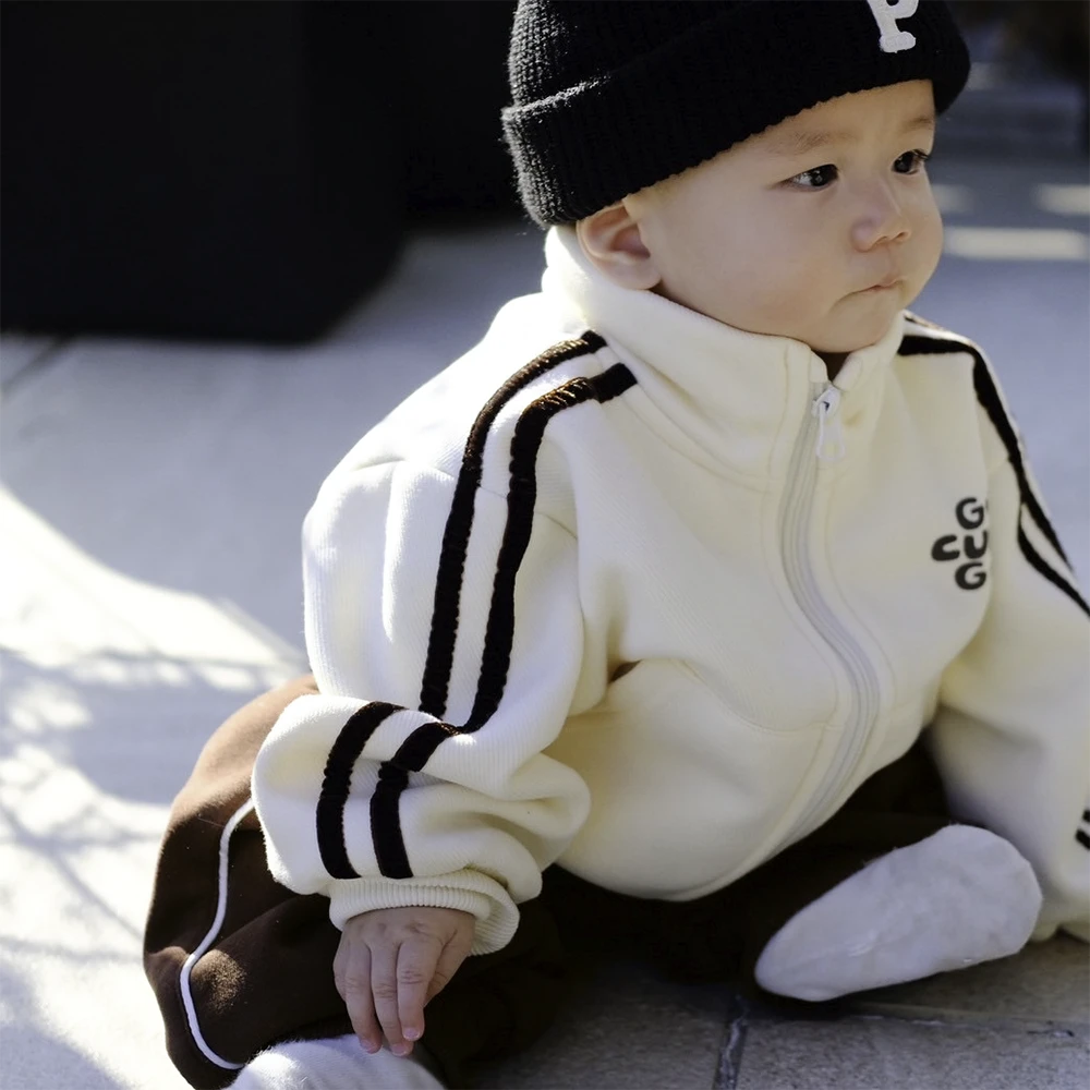 ベビー キッズ トップス ジャージ ジップアップ 防寒 フリース ベビー服 キッズ服 上着 子供服 長袖 アウトウェア 秋冬 あったか 暖か 服 赤ちゃん 秋 冬 オシャレ おしゃれ かわいい 可愛い 73 80 90 102 Pearls パールズ