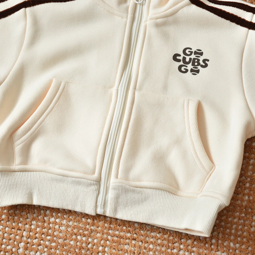 ベビー キッズ トップス ジャージ ジップアップ 防寒 フリース ベビー服 キッズ服 上着 子供服 長袖 アウトウェア 秋冬 あったか 暖か 服 赤ちゃん 秋 冬 オシャレ おしゃれ かわいい 可愛い 73 80 90 107 Pearls パールズ