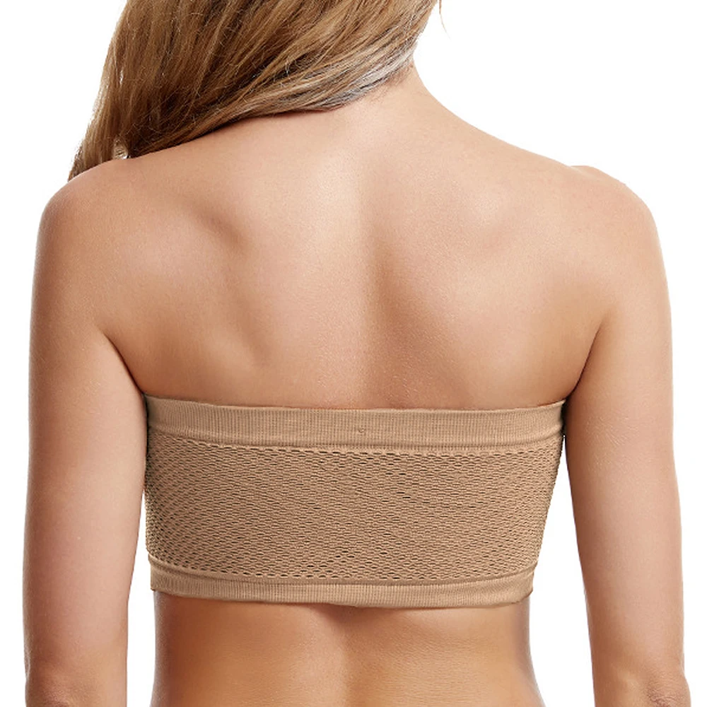 授乳ブラ レディース チューブトップブラ ベアトップ 下着 メッシュ パッドなし インナー 夏インナー 紐なしブラ 肩紐なし オフショル 授乳対応 ブラ ブラジャー オシャレ 黒 白 ブラック ベージュ ホワイト パールズ Pearls