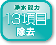 浄水能力 13項目除去