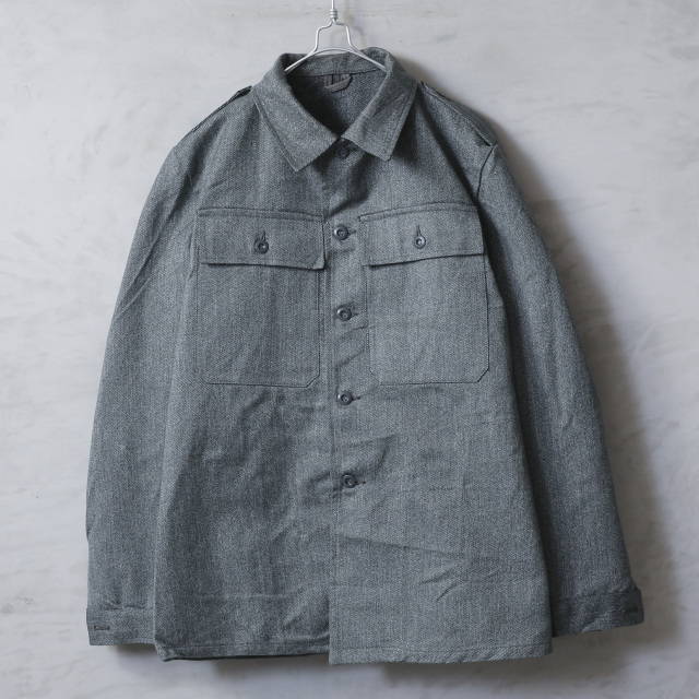 実物 新品 デッドストック スイス軍 前期型 デニムワークJKT【00657