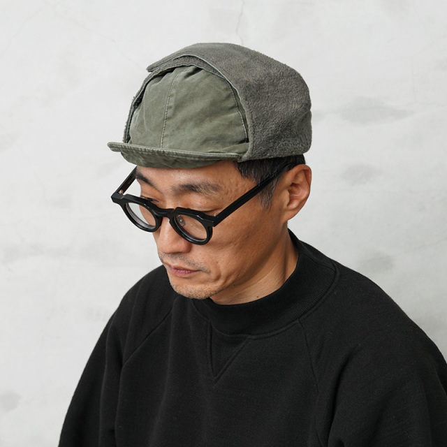 実物 USED ドイツ軍 コールドウェザー パイルキャップ ミリタリー