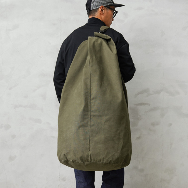 実物 USED オランダ軍 ダッフルバッグ リップストップ ミリタリー