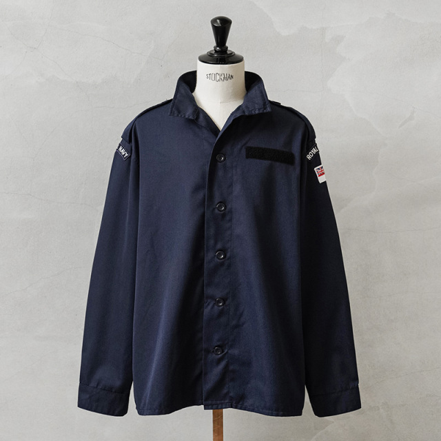実物 USED イギリス軍 ROYAL NAVY PCS FR オペレーション シャツ