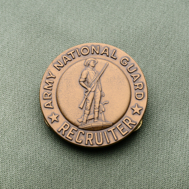 実物 新品 デッドストック 米陸軍州兵 INSIGNIA US ARMY NATIONAL