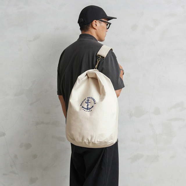 新品 フランス海軍 MARINE NATIONALE ダッフルバッグ Medium