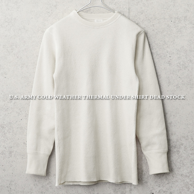 デッドストック 米軍 コールドウェザーサーマルアンダーシャツ