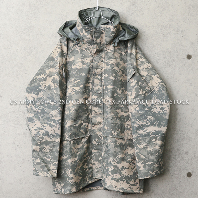 デッドストック 米軍 ECWCS 2nd Gen GORE-TEX パーカ ACU UCP 軍服