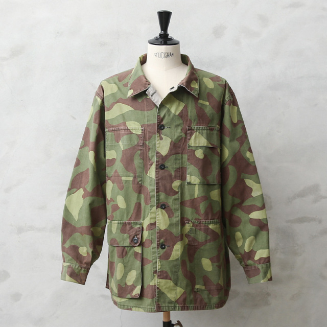 実物 USED フィンランド軍 M-62 リバーシブル フィールド ジャケット 実物 USED フィンランド軍 M-62 リバーシブル フィールド ジャケット