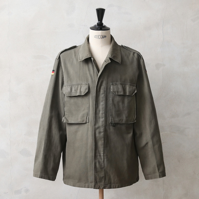 希少 実物 USED ドイツ軍 モールスキン ジャケット 後期型 ミリタリー