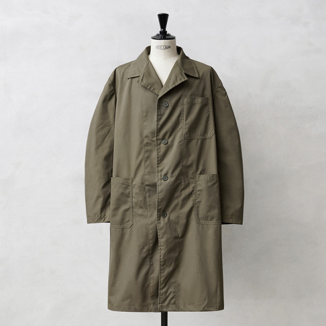 実物 新品 デッドストック ルーマニア軍 ワークコート カーキ ミリタリー