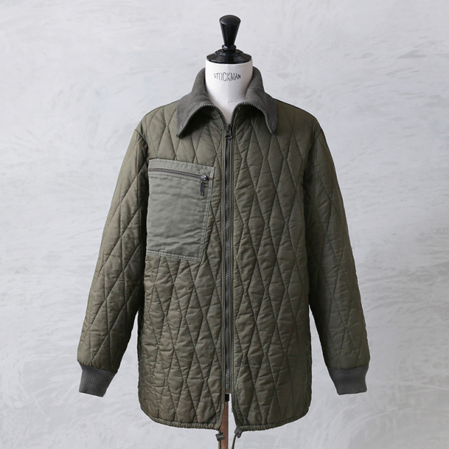 実物 USED ドイツ軍 ダイヤキルト キルティングライナー ジャケット