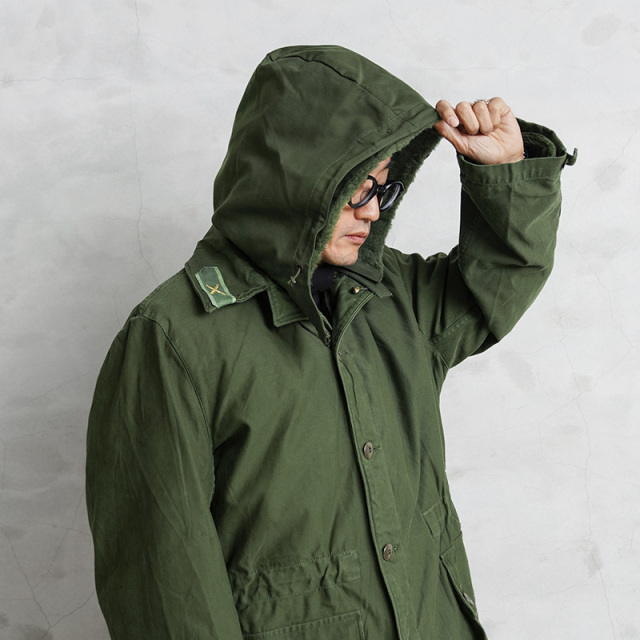 スウェーデン軍　M-59 ヴィンテージ　フィールドコート スウェーデン軍 M-59フィールドコート [Dead Stock] - Fresh Service