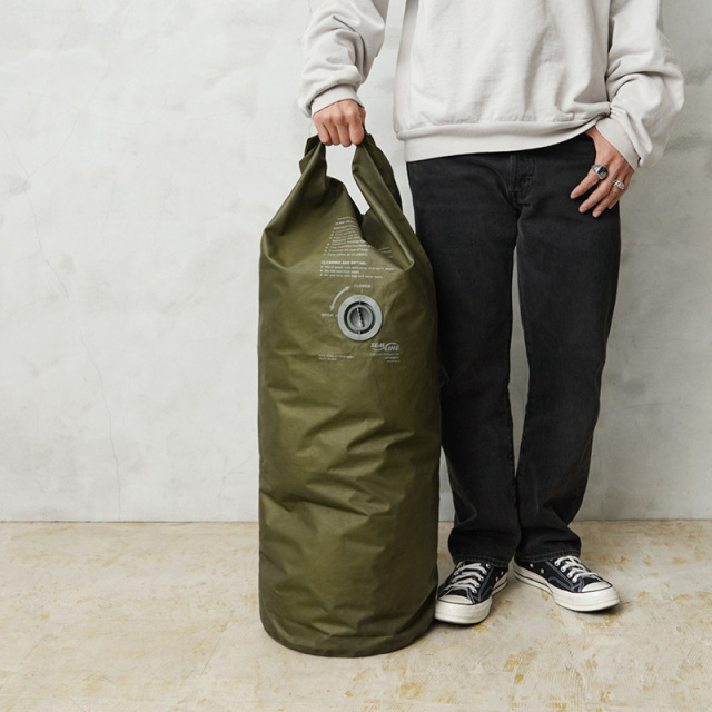 実物 新品 デッドストック 米軍 USMC SEAL LINE WATERPROOF 65L ILBE