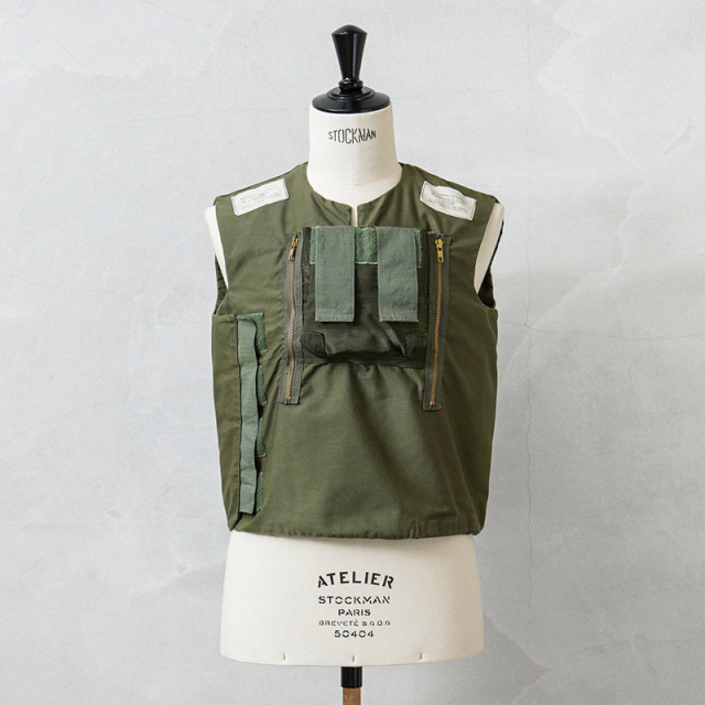 実物 USED イギリス軍 MK-2 ボディアーマーベスト OLIVE ミリタリー