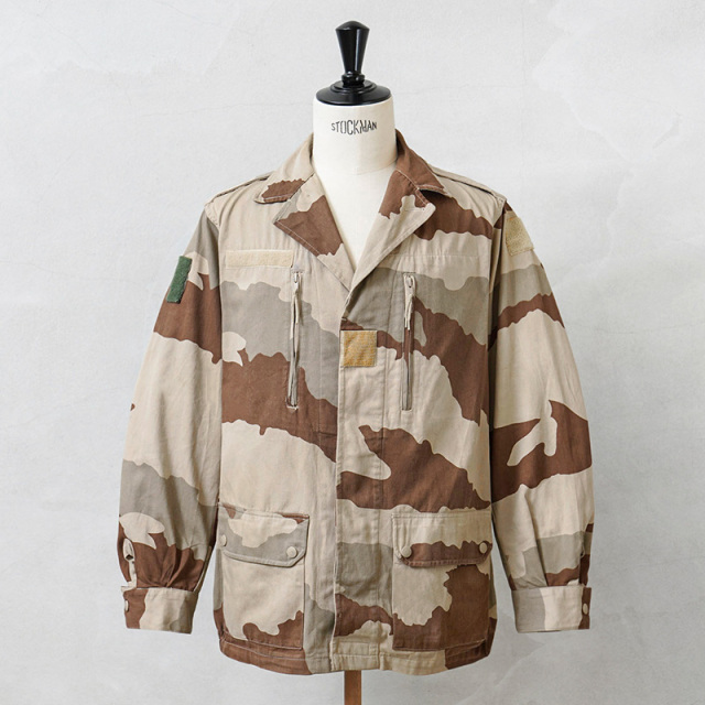 実物 USED フランス軍 F-2 ジャケット デザートCCEカモ 4ポケット