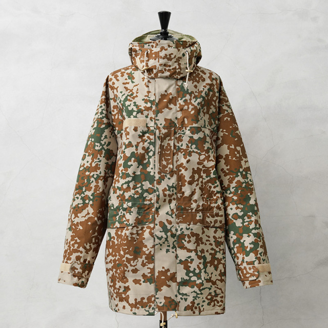 実物 新品 デッドストック デンマーク軍 M-84 デザートカモ WATERPROOF