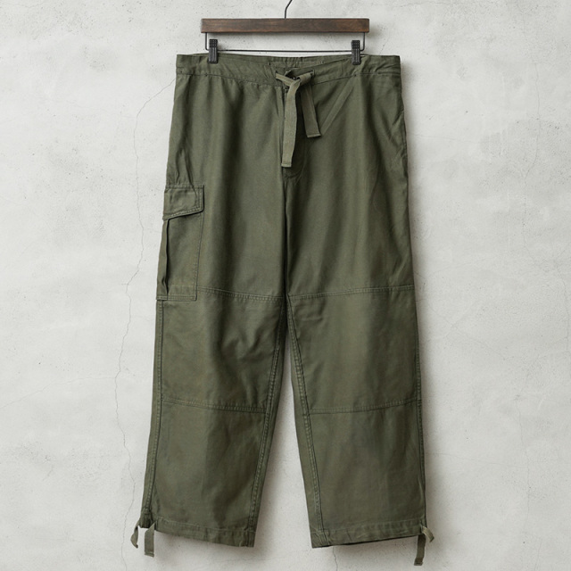 実物 USED ベルギー軍 M-88 フィールド オーバーパンツ OD 裾ドロー