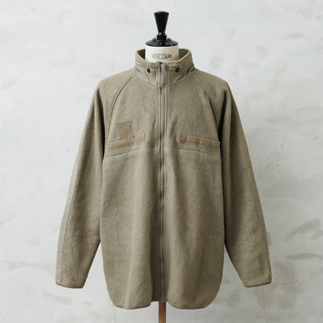 実物 USED 米軍 EWOL FIRE RESISTANT フリースジャケット COYOTE TAN