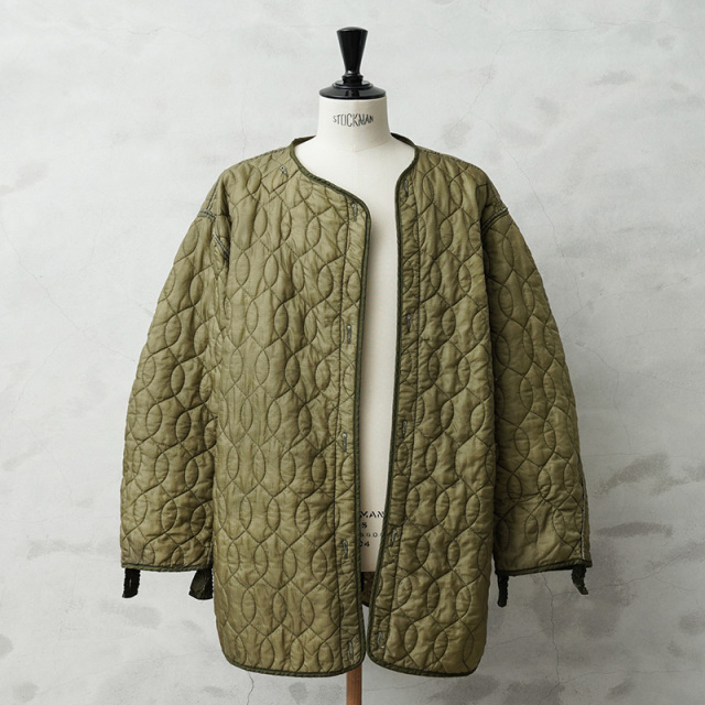 実物 USED 米軍 M-65 モッズコート用 初期型 ベースボール ライナー