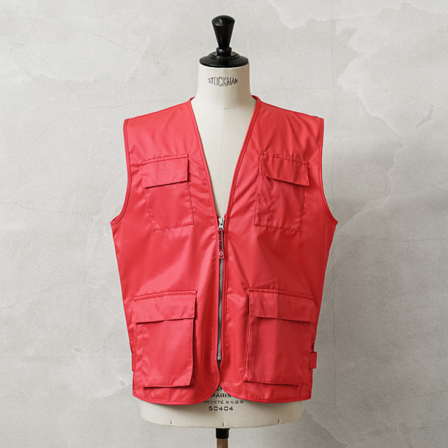 実物 新品 デッドストック スペイン 赤十字 レッドクロス ベスト