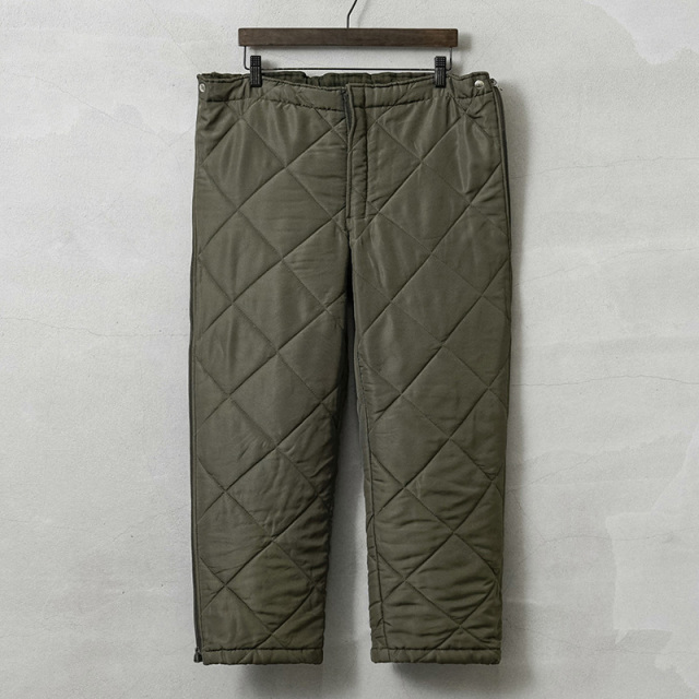 実物 USED オーストリア軍 キルティング パンツライナー