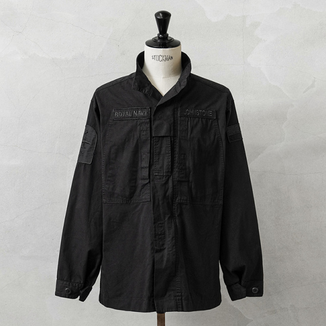 実物 USED イギリス軍 ROYAL NAVY PCS コンバットジャケット DEEP