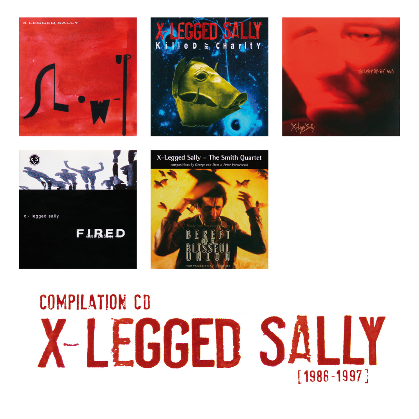 Flat Earth Society: Compilation X-Legged Sally [1986-1997]【予約受付中】