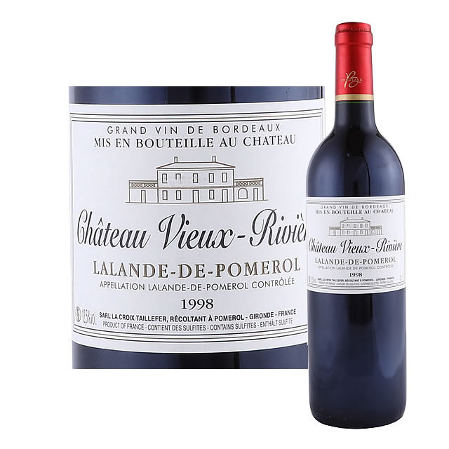 シャトー・ヴィユー・リヴィエール　ラランド・ド・ポムロル　1998