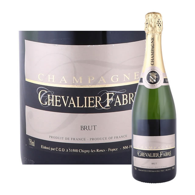 シュバリエ・ファブレ ブリュット　シャンパーニュ