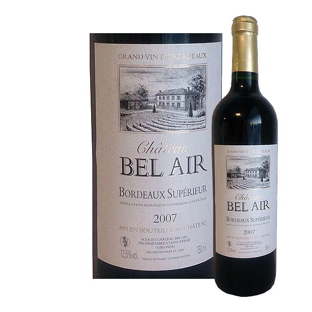 シャトー・ベレール　ボルドー・シュペリュール　2007