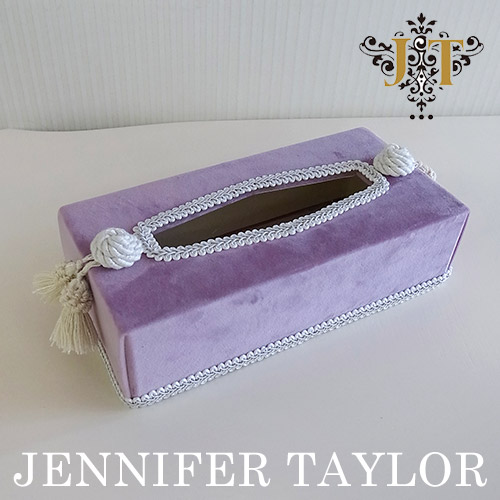 【まとめ買い割引対象品】 ジェニファーテイラー Jennifer Taylor ティッシュBOX・Bois De Rose