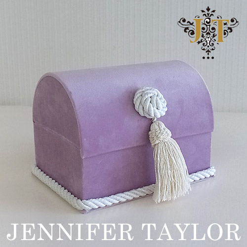 【まとめ買い割引対象品】 ジェニファーテイラー Jennifer Taylor トランク型BOX・Bois De Rose