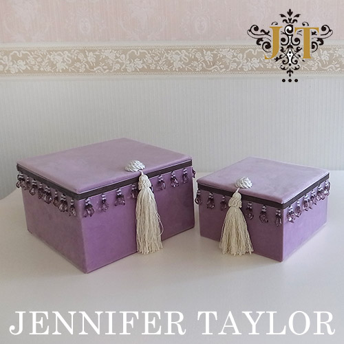 【まとめ買い割引対象品】 ジェニファーテイラー Jennifer Taylor BOX2Pセット・Bois De Rose 【送料無料】