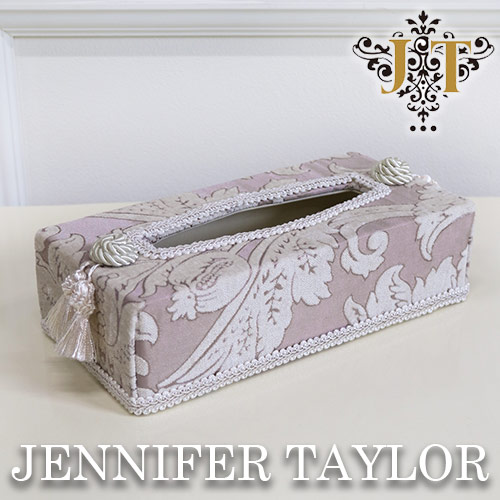 【まとめ買い割引対象品】 ジェニファーテイラー Jennifer Taylor ティッシュボックス・Haricotrouge-RS