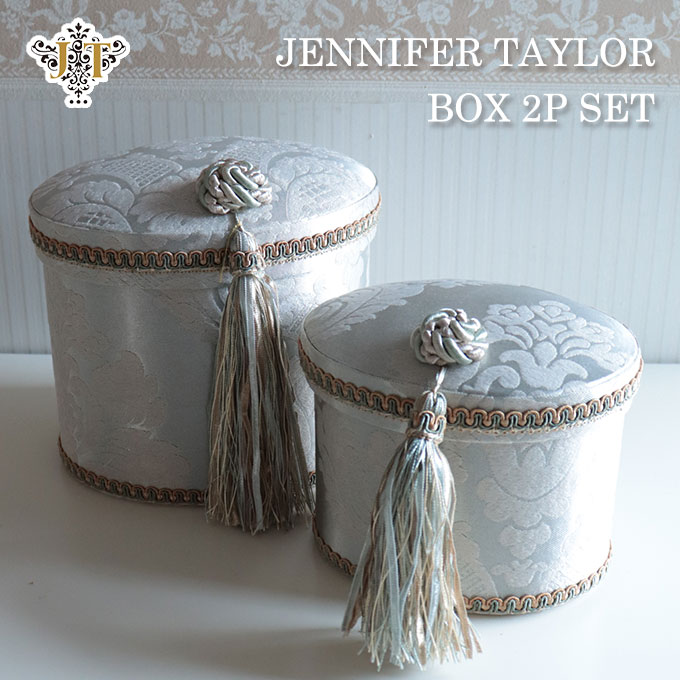 ボックス,小物入れ,2点セット,おしゃれ,ジェニファーテイラー