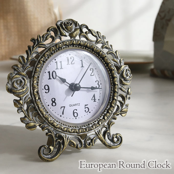 置時計,置き時計,置物,アンティーク,メタル